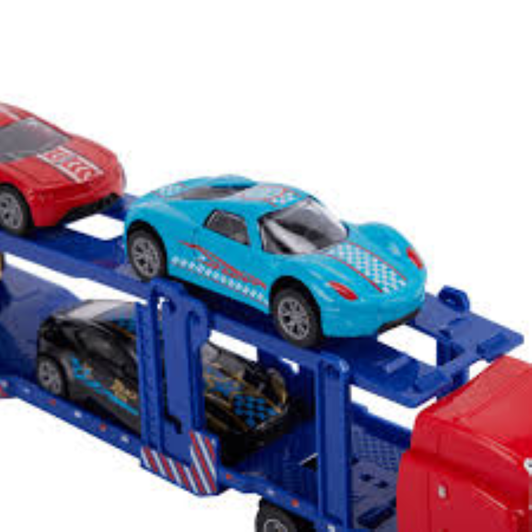 DIE CAST RACING TRANSPORTER SET DS84 100883